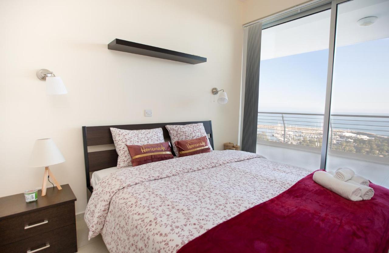 Ferienwohnung Promenade Seaview Heaven Larnaka Exterior foto