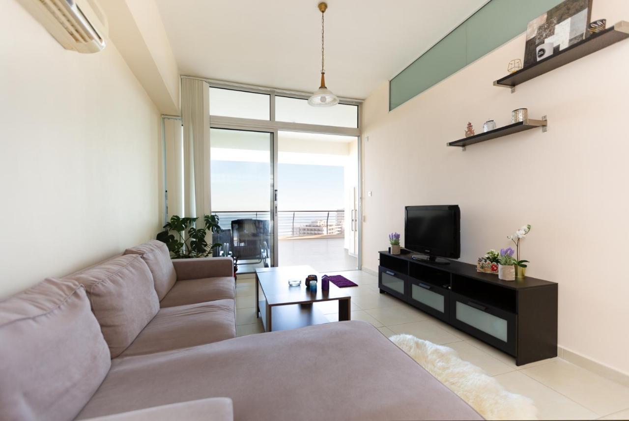 Ferienwohnung Promenade Seaview Heaven Larnaka Exterior foto