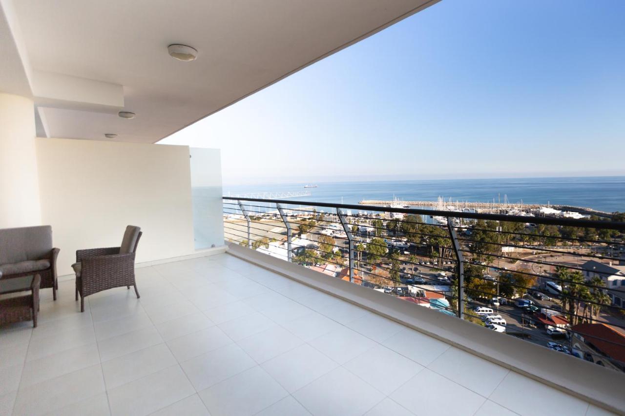 Ferienwohnung Promenade Seaview Heaven Larnaka Exterior foto